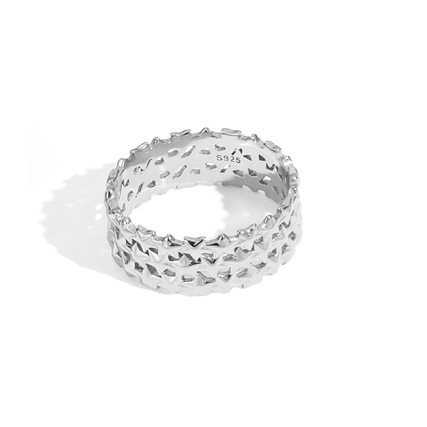 

PandaHall 925 Sterling Silver Plated, Inner diameter: 19mm Sterling Silver