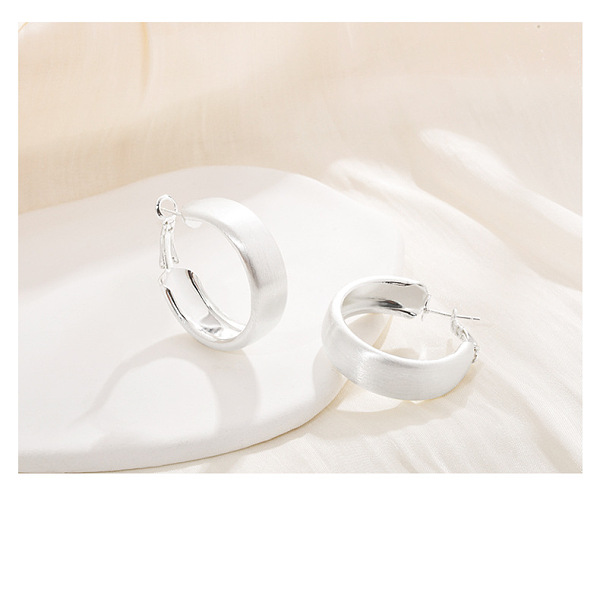 Brass Ring Hoop Ear… - image