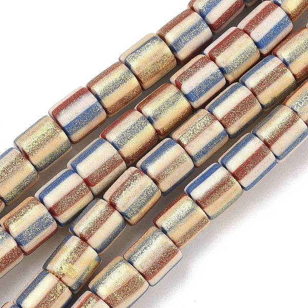 Brin de perles en pâte polymère à la main