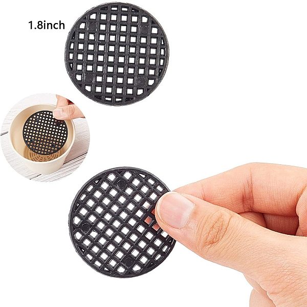 

PandaHall DIY Bonsai Kit, with Plastic Mesh Circular Gasket and Aluminum Craft Wire, Black, 1mm/1.5mm/2mm, 10m/roll, 3roll/set Aluminum...