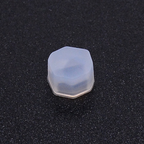 

PandaHall DIY Pendant Silicone Molds, for Earring Makings, Resin Casting Pendant Molds, For UV Resin, Epoxy Resin Jewelry Making, Nuggets..., White