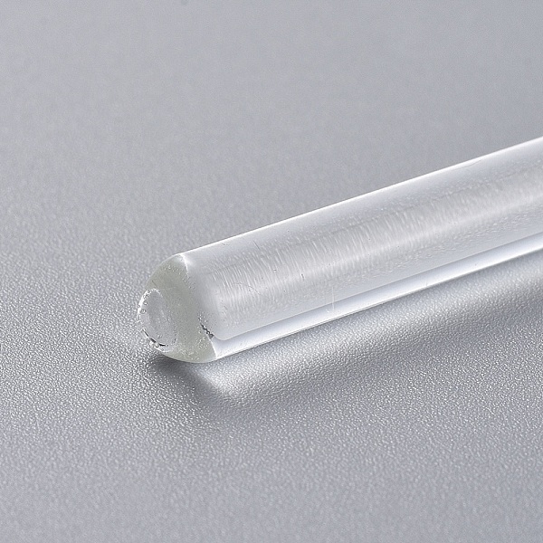 

PandaHall Glass Stirring Rod, for School Lab Use, Clear, 300x6.5mm Glass Clear
