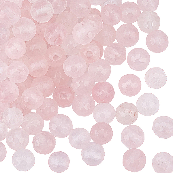 

PandaHall OLYCRAFT About 90Pcs 6mm Natural Rose Quartz Beads Natural Pink Crystal Bead Strands Round Loose Gemstone Beads Energy Stone Beads...