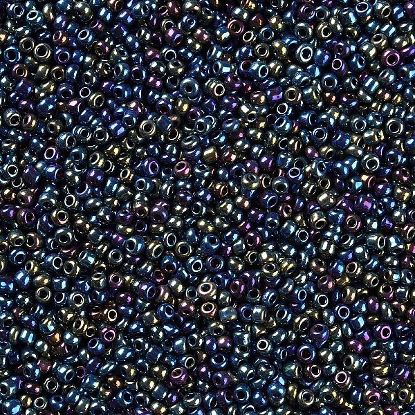 

PandaHall 12/0 Glass Seed Beads, Iris Round, Colorful, 2mm, Hole: 1mm, about 30000pcs/pound Glass