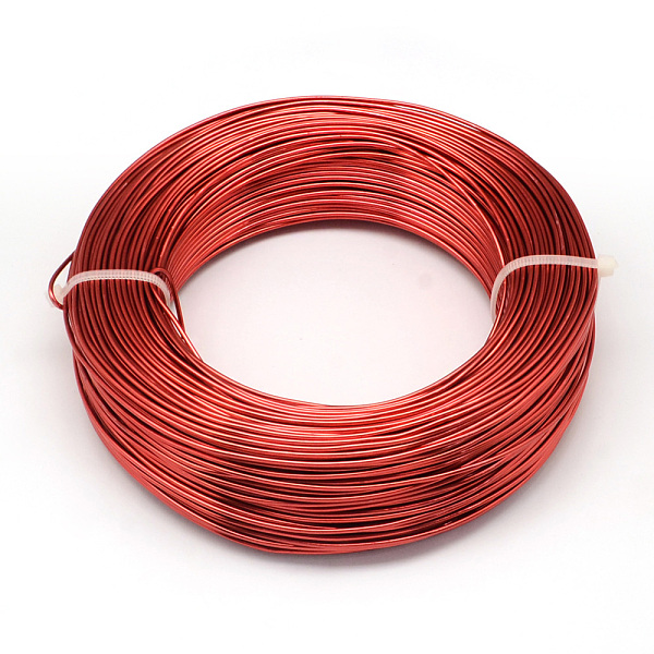 

PandaHall Round Aluminum Wire, Flexible Craft Wire, for Beading Jewelry Doll Craft Making, Red, 20 Gauge, 0.8mm, 300m/500g(984.2 Feet/500g)...