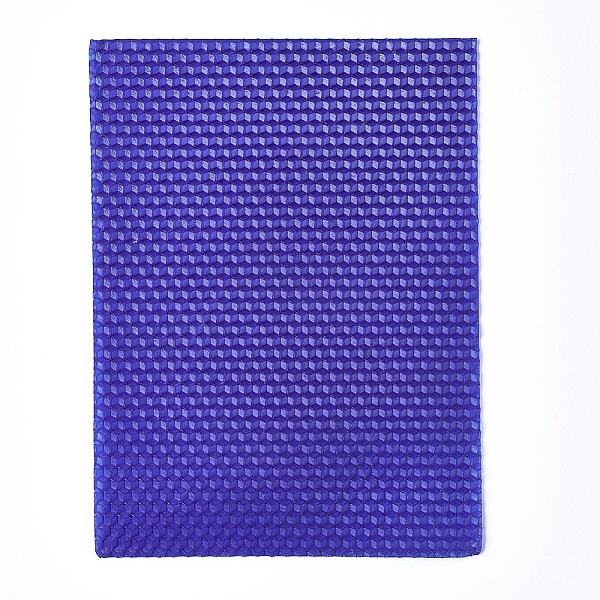 

PandaHall Beeswax Honeycomb Sheets, for Candle Making, Dark Blue, 20x15x0.3cm Wax