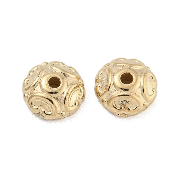 

PandaHall CCB Plastic Bead Caps, Golden, 6.5x2.5mm, Hole: 1.2mm Plastic