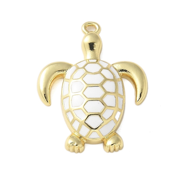 Brass Enamel Pendants
