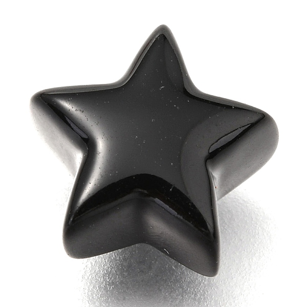 

PandaHall Spray Painted Brass Beads, Star, Black, 9.5x10x5.5mm, Hole: 2.3mm Brass Star Black