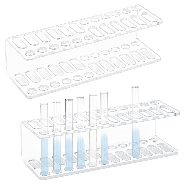 Transparent Acrylic Test Tube Stand