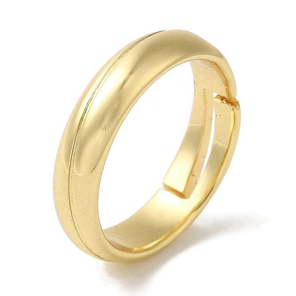 Rack Plating Brass Adjustable Finger Rings for Women
