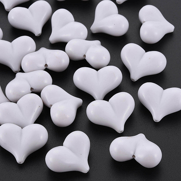Opaque Acrylic Beads - image