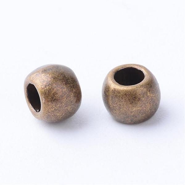 

PandaHall Tibetan Style Alloy Spacer Beads, Rondelle, Cadmium Free & Nickel Free & Lead Free, Antique Bronze, 6x4mm, Hole: 3mm, about...