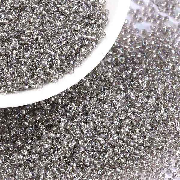 

PandaHall MIYUKI Round Rocailles Beads, Japanese Seed Beads, (RR3535), 15/0, 1.5mm, Hole: 0.7mm, about 27777pcs/50g Glass Purple