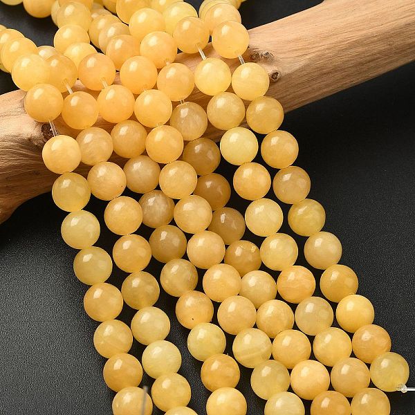 Natural Yellow Jade… - image