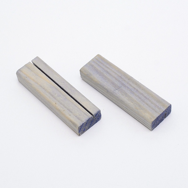 Pine Wood Business Card Holder