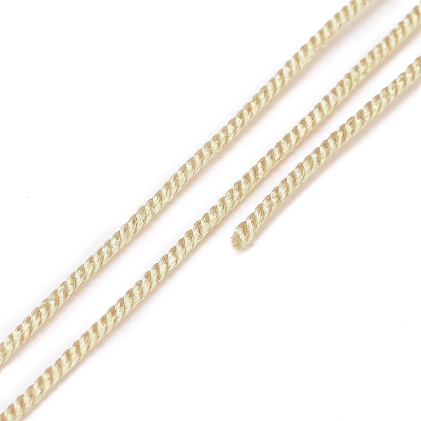

PandaHall Cotton Cord, Braided Rope, with Paper Reel, for Wall Hanging, Crafts, Gift Wrapping, Pale Goldenrod, 1.2mm, about 27.34 Yards...