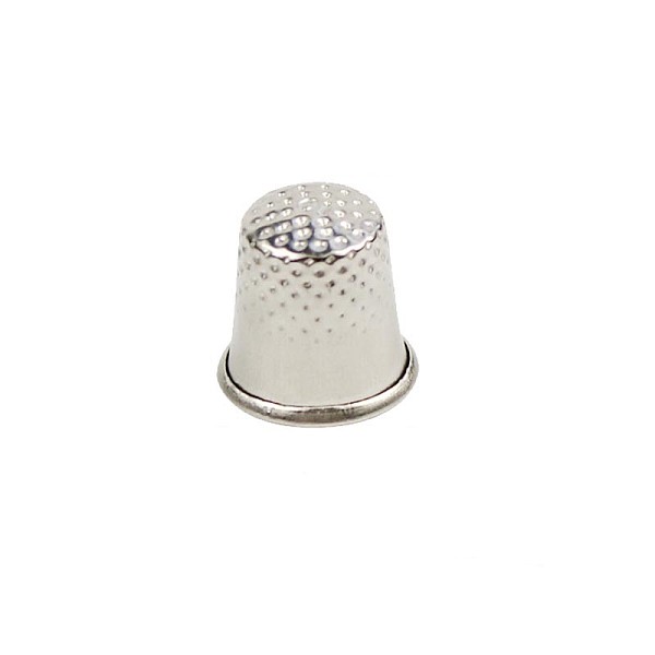 

PandaHall Metal Sewing Thimble Finger Protector, Finger Thimble Protector Shield Pin Needles Partner for DIY Crafts Tools, Platinum...