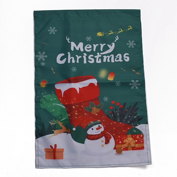 

PandaHall Garden Flag for Christmas, Double Sided Polyester House Flags, for Home Garden Yard Office Decorations, Snowman with Christmas...
