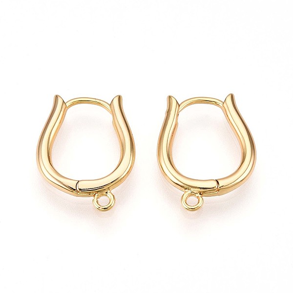 Brass Hoop Earring … - image