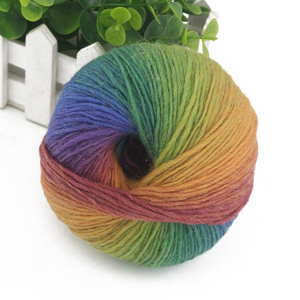 Gradient Color Wool Thread