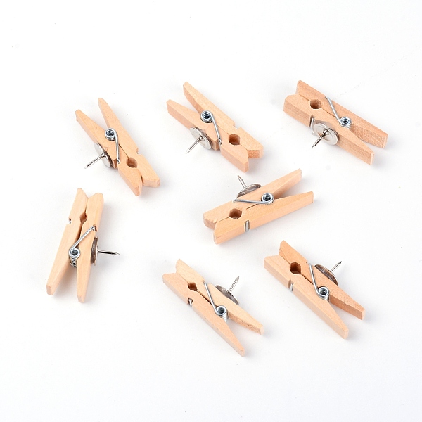Wood Clothes Clamp - image