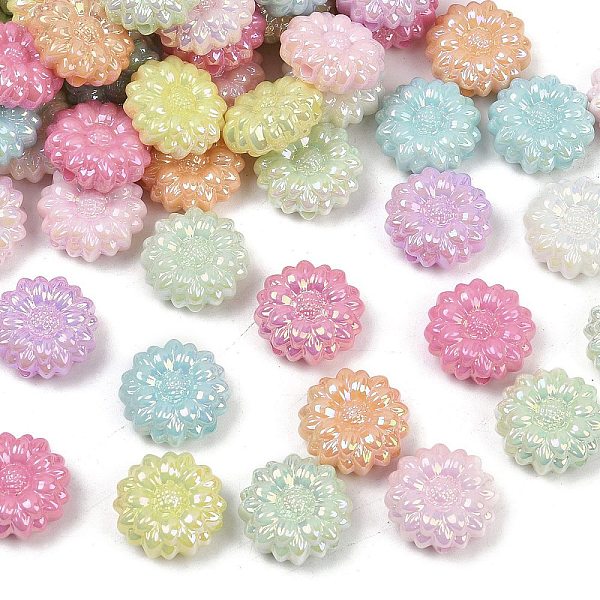 UV Plating Opaque Acrylic Beads