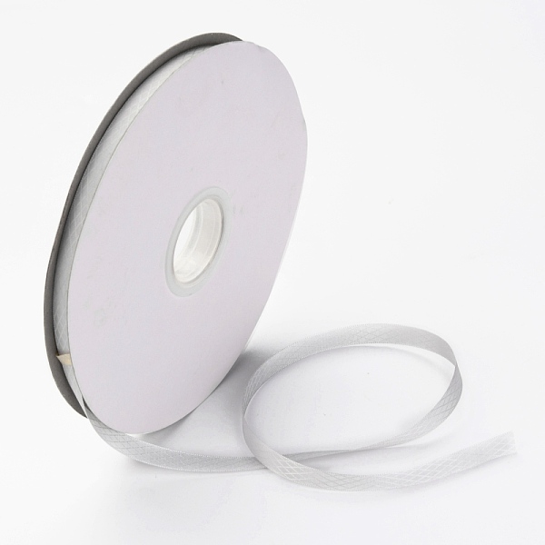 

PandaHall Polyester Grosgrain Ribbons, Double Face Diamond Pattern, for DIY Gift Packing, White, 3/8 inch(10mm), about 100 yards/roll...