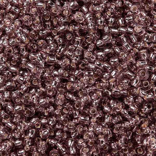 

PandaHall TOHO Round Seed Beads, Japanese Seed Beads, (26) Silver Lined Light Amethyst, 11/0, 2.2mm, Hole: 0.8mm, about 5555pcs/50g Glass..., Purple