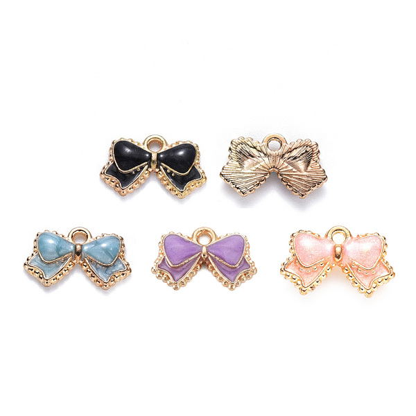 Alloy Enamel Pendants
