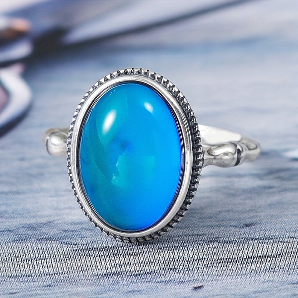 Alloy Glass Rings - image