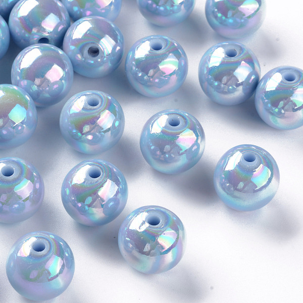 Opaque Acrylic Beads - image