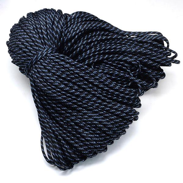 

PandaHall 7 Inner Cores Polyester & Spandex Cord Ropes, for Rope Bracelets Making, Black, 4mm, about 109.36 yards(100m)/bundle...