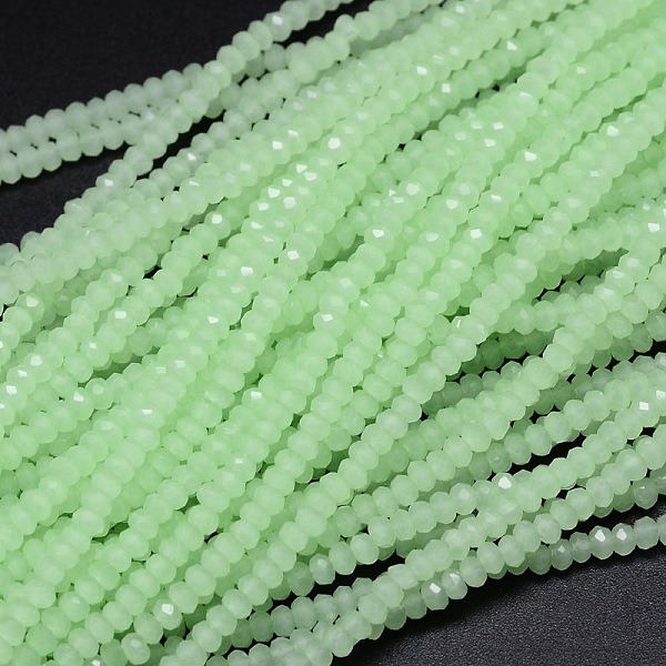 Faceted Rondelle Gl… - image