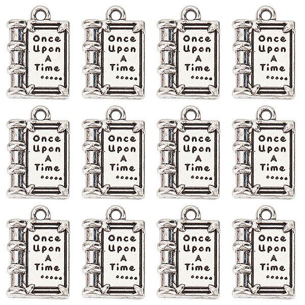 

PandaHall SUNNYCLUE 1 Box 80Pcs Book Charms Inspirational Message Charms Graduation Charms Book Charm Bulk School Book Shaped Charms for...