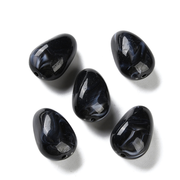 Opaque Acrylic Beads - image