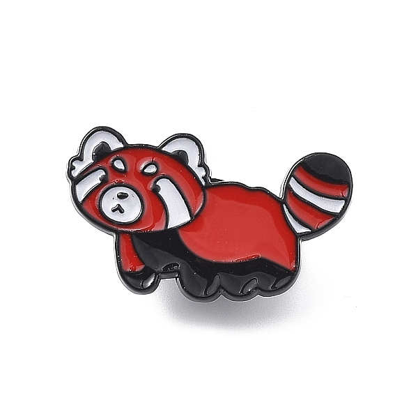 

PandaHall Animal Enamel Pins, Electrophoresis Black Alloy Cartoon Brooch for Backpack Clothes, Bear, 18x30.5x1.7mm Alloy+Enamel Bear