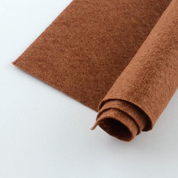 

PandaHall Non Woven Fabric Embroidery Needle Felt for DIY Crafts, Square, Saddle Brown, 298~300x298~300x1mm, about 50pcs/bag Cloth Brown