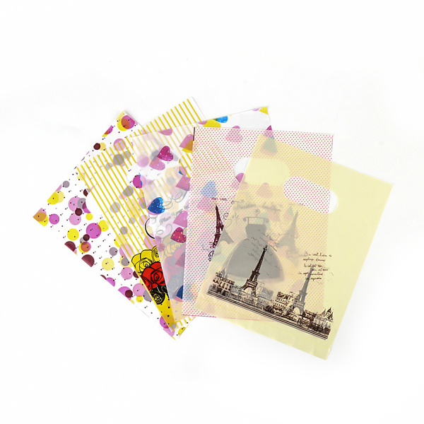 

PandaHall Printed Plastic Bags, Rectangle, Yellow, 35x25cm, Unilateral Thickness: 0.035mm Plastic Yellow