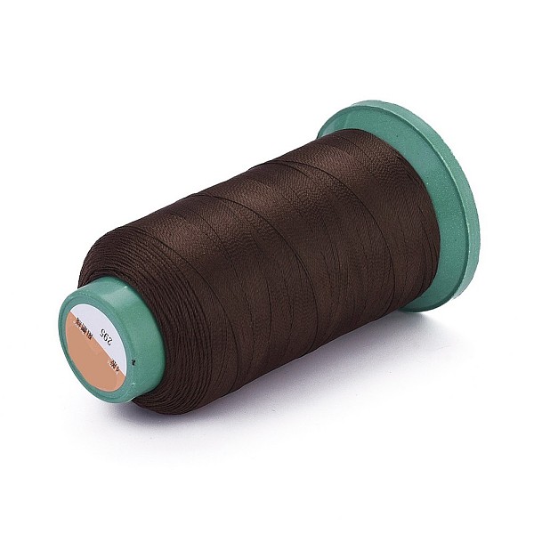 

PandaHall Polyester Sewing Threads, Temperature Heat Resistant Threads, DIY Leather Sewing Craft, Bookbinding, Shoe Repairing, Saddle Brown...