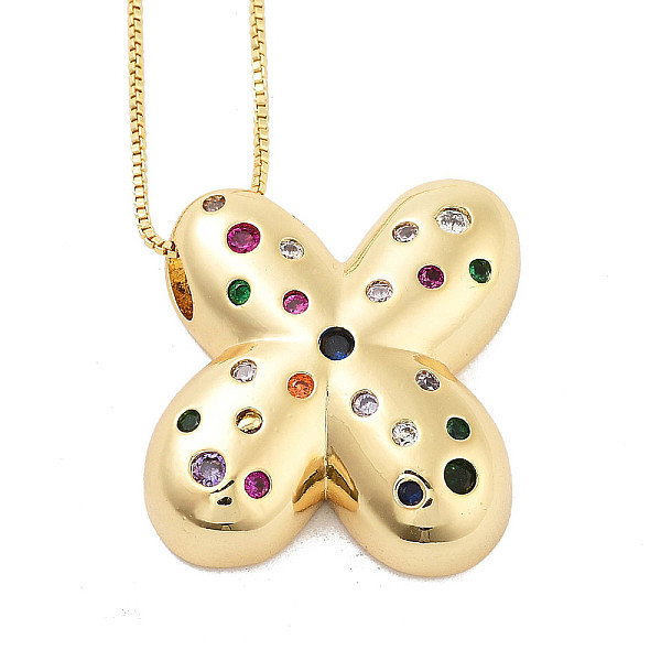 Brass Micro Pave Cu… - image