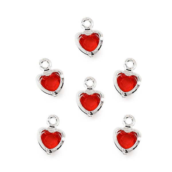 Heart Brass Glass C… - image