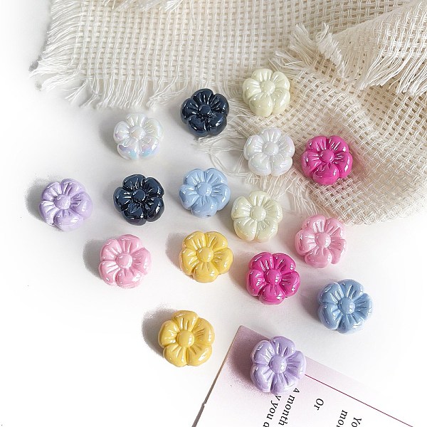Opaque Acrylic Beads - image