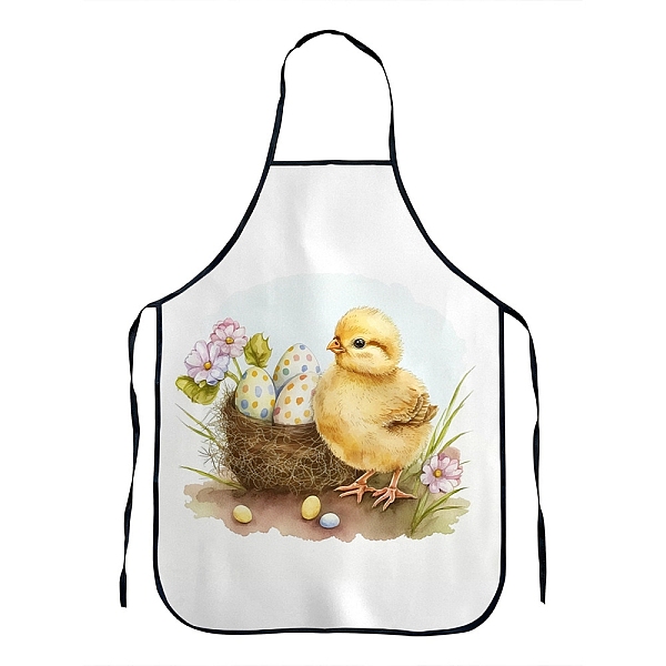 

PandaHall Easter Theme Polyester Sleeveless Apron, with Double Shoulder Belt, Yellow, 800x600mm Polyester Yellow