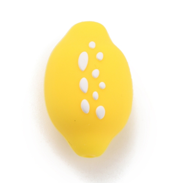 

PandaHall Food Grade Eco-Friendly Silicone Focal Beads, Chewing Beads For Teethers, DIY Nursing Necklaces Making, Lemon, Yellow...