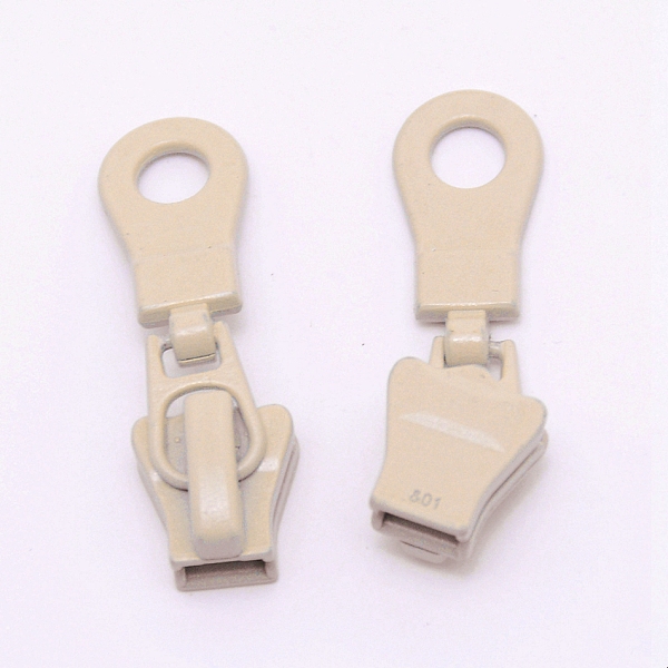 

PandaHall Zinc Alloy Replacement Zipper Sliders, for Luggage Suitcase Backpack Jacket Bags Coat, Khaki, 40x12x10mm Alloy Yellow