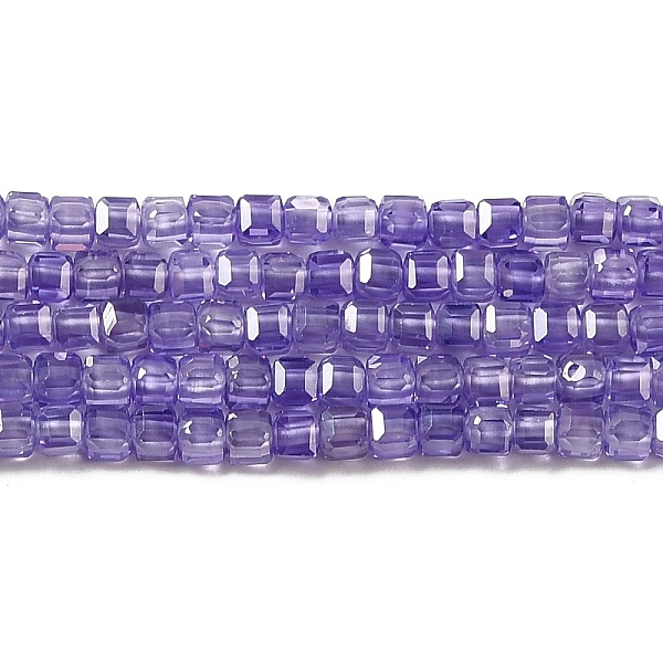 

PandaHall Cubic Zirconia Bead Strands, Faceted Square, Slate Blue, 2.5x2.5x2.5mm, Hole: 0.6mm, about 159~160pcs/strand, 14.57''~14.76''...