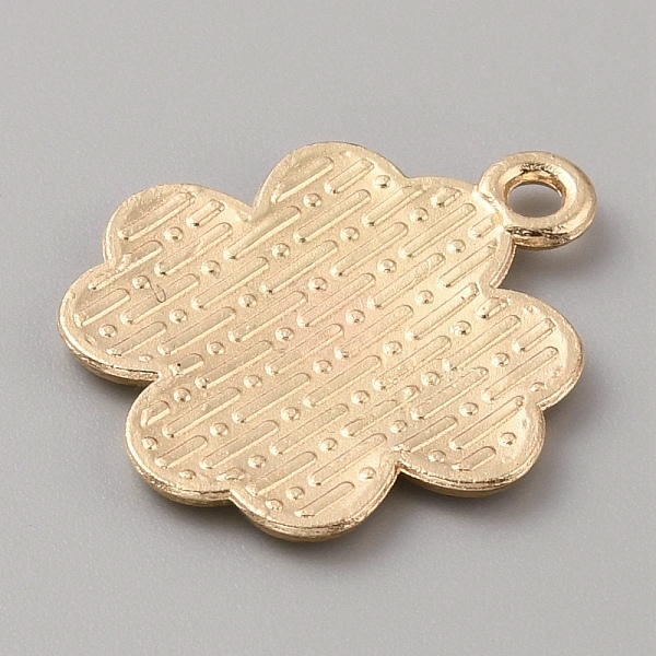 

PandaHall Saint Patrick's Day Alloy Enamel Pendants, Golden, Clover, 22x18.5x1.5mm, Hole: 1.8mm Alloy+Enamel Clover
