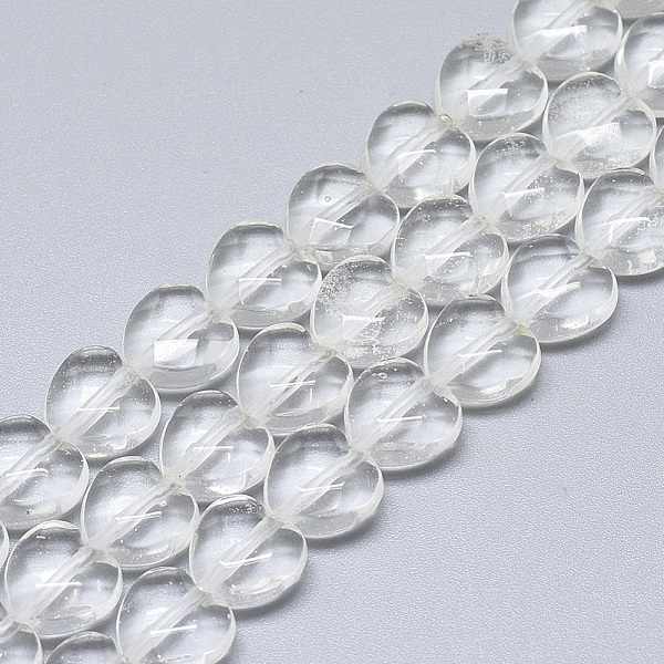 

PandaHall Watermelon Stone Glass Beads Strands, Faceted, Heart, Clear, 10x10x5mm, Hole: 1.2mm, about 20pcs/strand, 7.4 inch Other Watermelon...