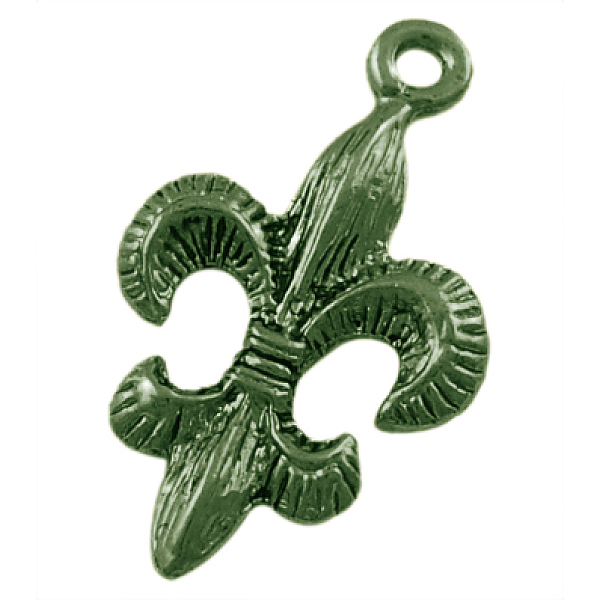 

PandaHall Tibetan Style Alloy Metal Fleur De Lis Pendants, Lead Free and Cadmium Free, Antique Bronze, 24x14x3mm, Hole: 2mm Alloy Flower